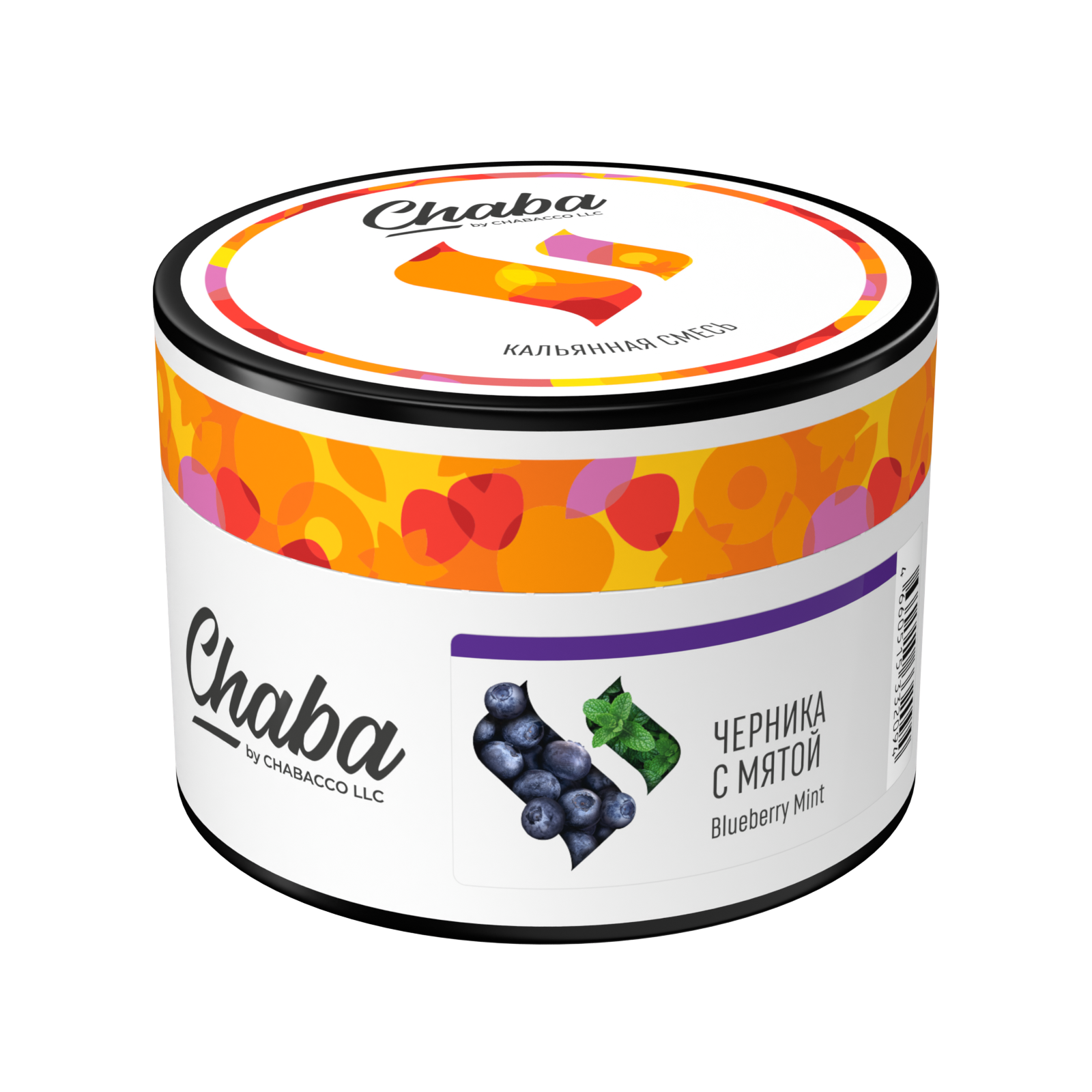 картинка Chaba - Черника с Мятой (Nicotine Free) 40 гр. от магазина BigSmoke