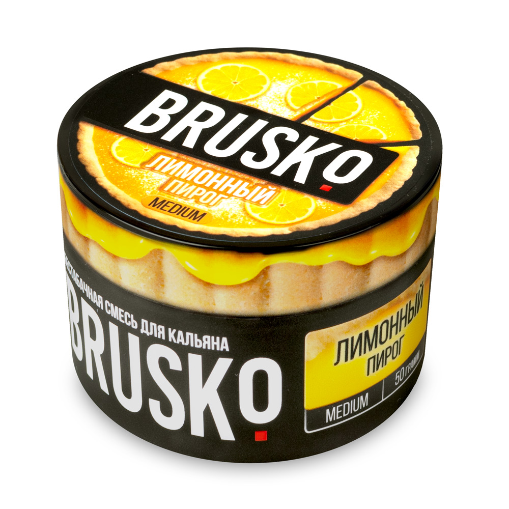 картинка Brusko - Лимонный Пирог 50 гр. от магазина BigSmoke