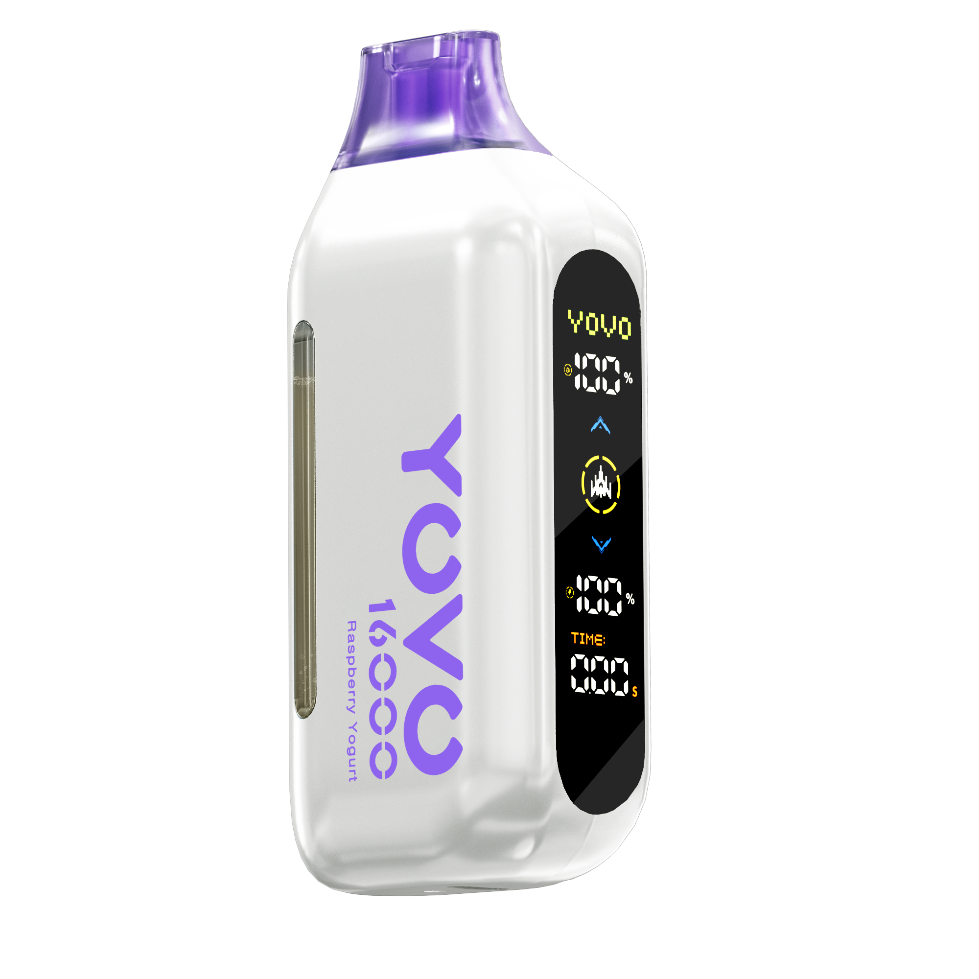 картинка YOVO 16000 - Малиновый Йогурт от магазина BigSmoke