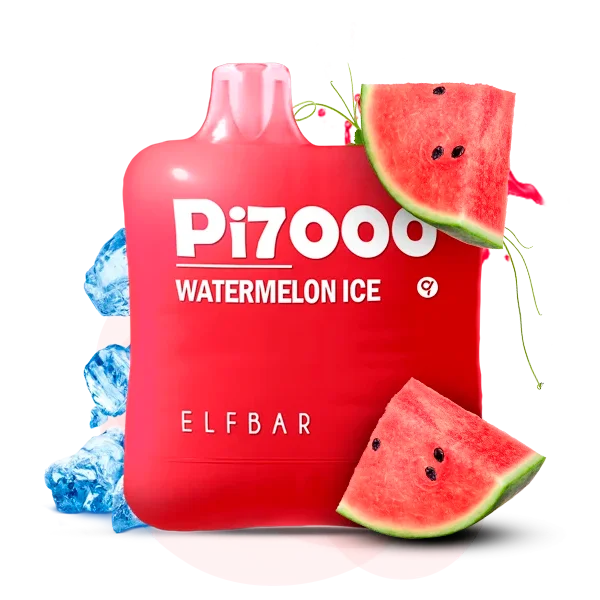 картинка Elf Bar PI 7000 - Watermelon Ice от магазина BigSmoke