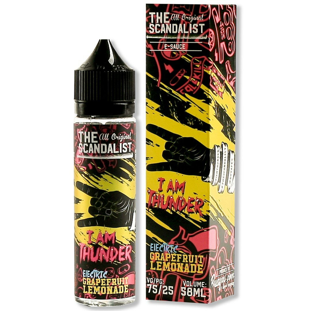 картинка The Scandalist 60 ml - I Am Thunder от магазина BigSmoke