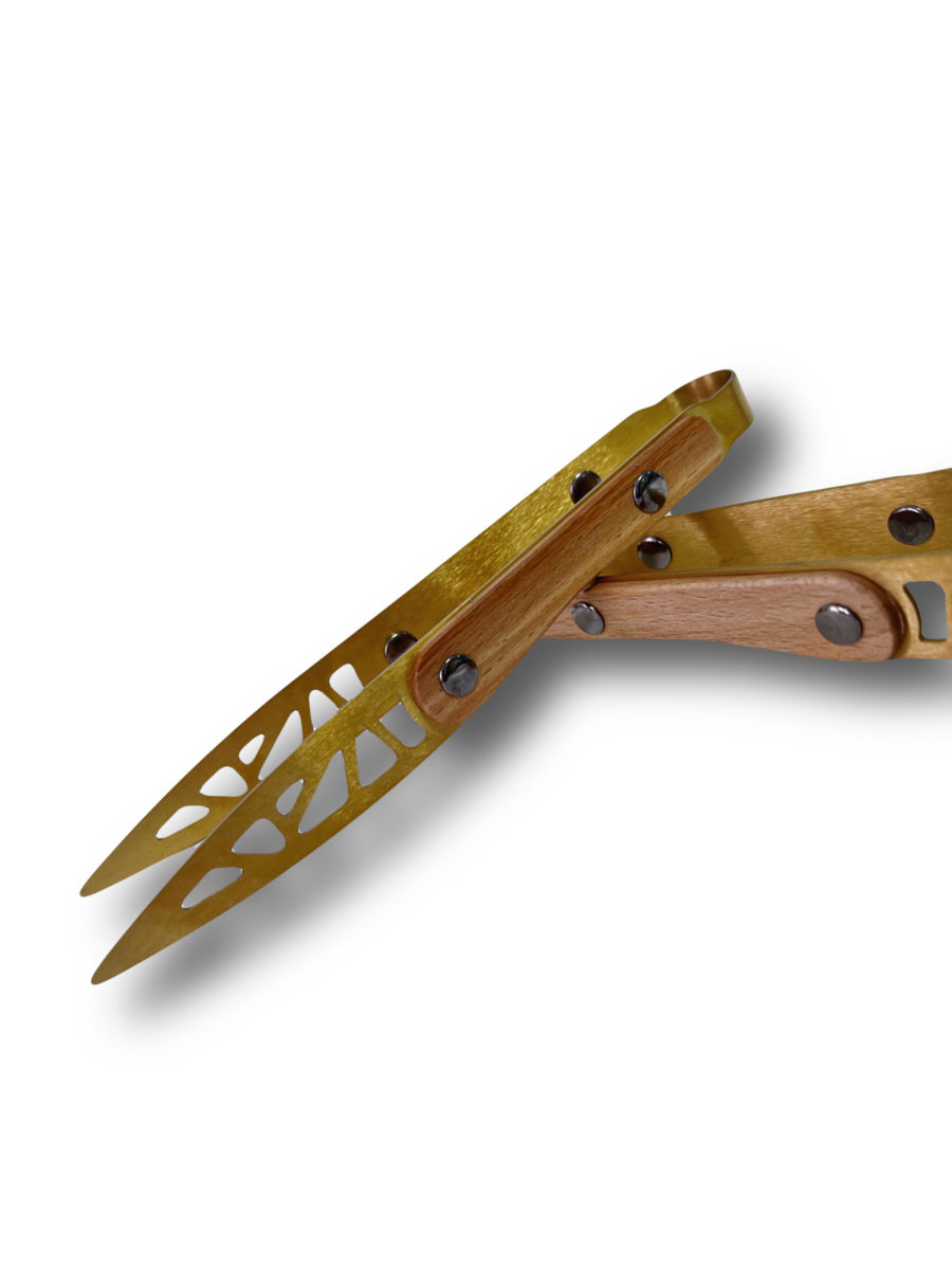 картинка Щипцы PRO Tortuga золото от магазина BigSmoke