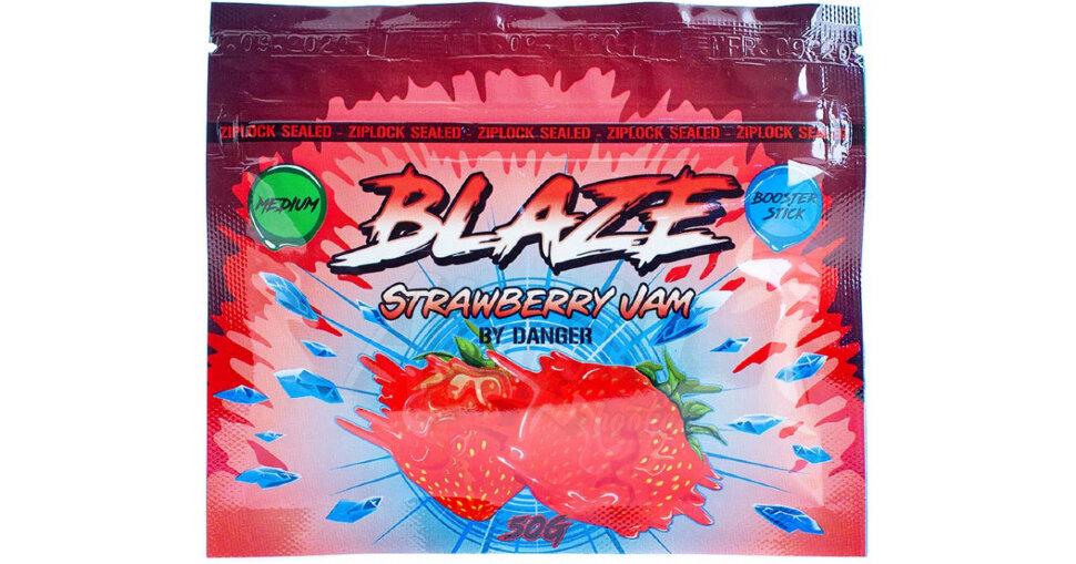 картинка Blaze - Strawberry jam 50 гр. от магазина BigSmoke