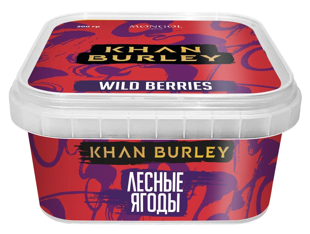 картинка Табак Khan Burley - Лесные Ягоды (Wild Berries) 200 гр. от магазина BigSmoke
