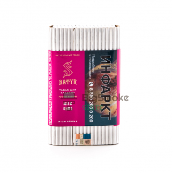 картинка Табак Satyr - Milk Shot (Сгущенка) 100 гр. от магазина BigSmoke