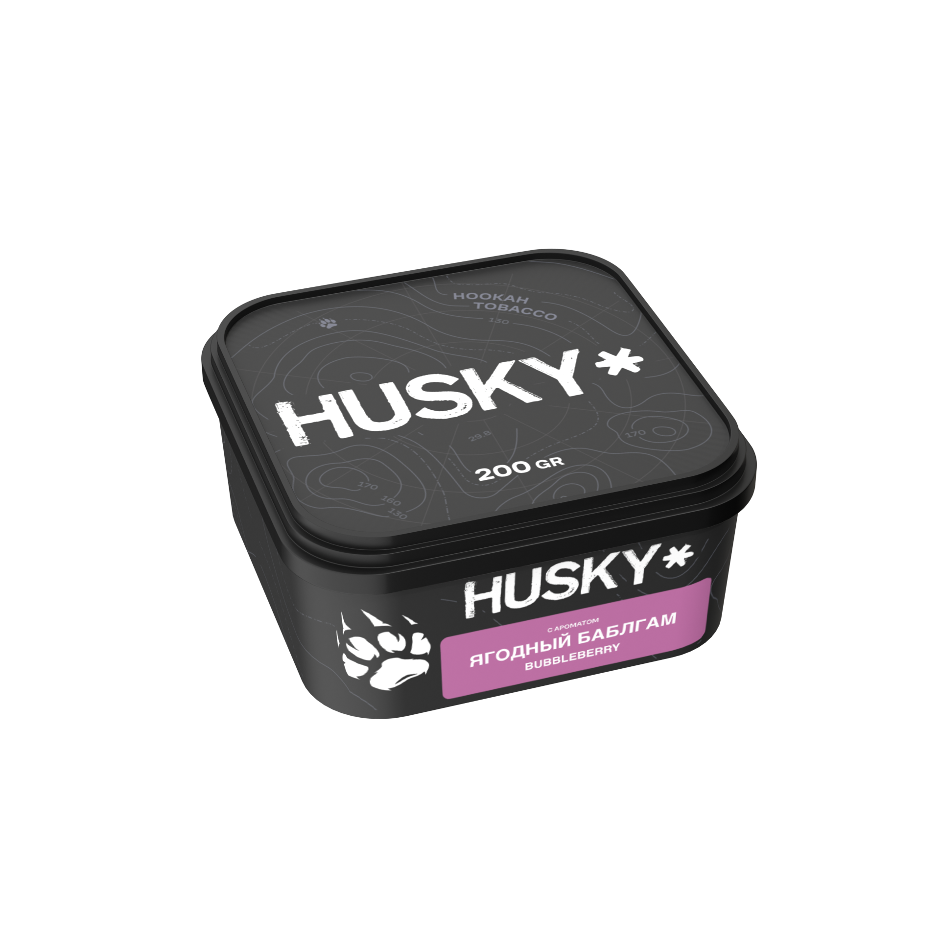 картинка Табак Husky - Bubbleberry (Ягодный Баблгам) 200 гр. от магазина BigSmoke