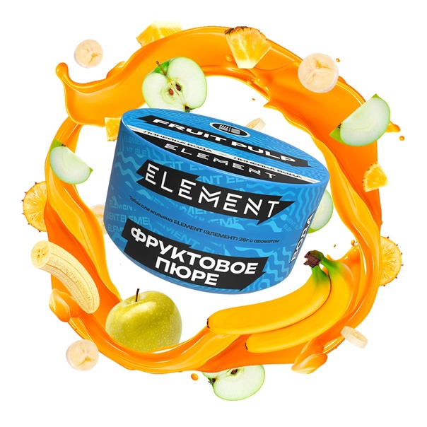 картинка Табак Element Вода - Fruit Pulp (Фруктовое Пюре) 25 гр. от магазина BigSmoke