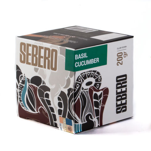 картинка Табак Sebero - BasilCucumber 200 гр. от магазина BigSmoke