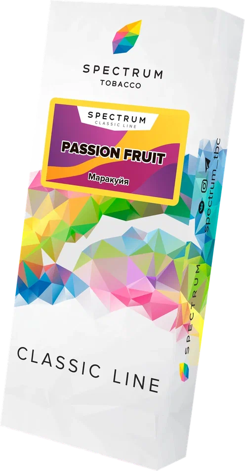 картинка Табак Spectrum Classic - Passion Fruit 100 гр. от магазина BigSmoke