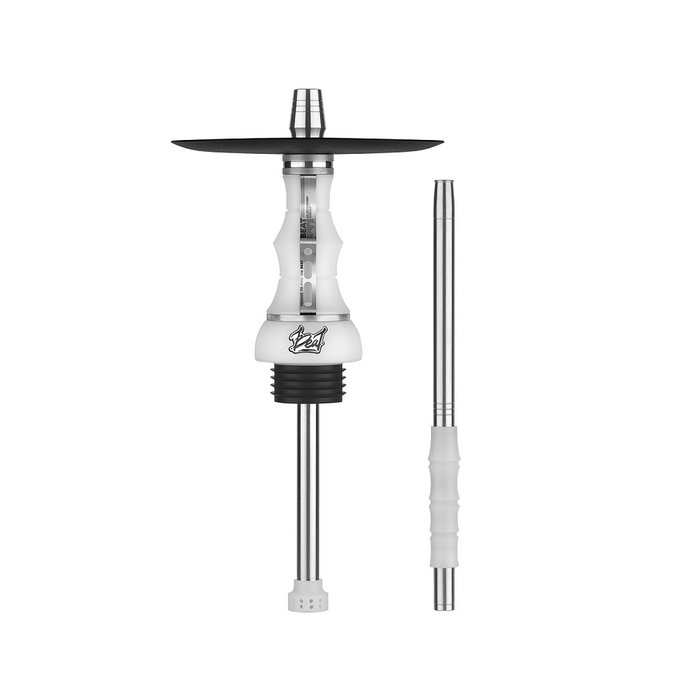 картинка Кальян Alpha Hookah - Beat White (Silver) от магазина BigSmoke