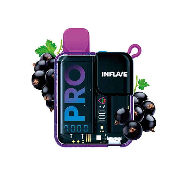 картинка Inflave Pro 7000 - Морс Черная Смородина от магазина BigSmoke