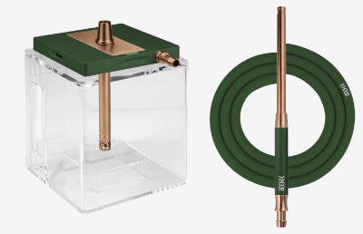 картинка Кальян HOOB - Atom British racing Green/Bronze от магазина BigSmoke