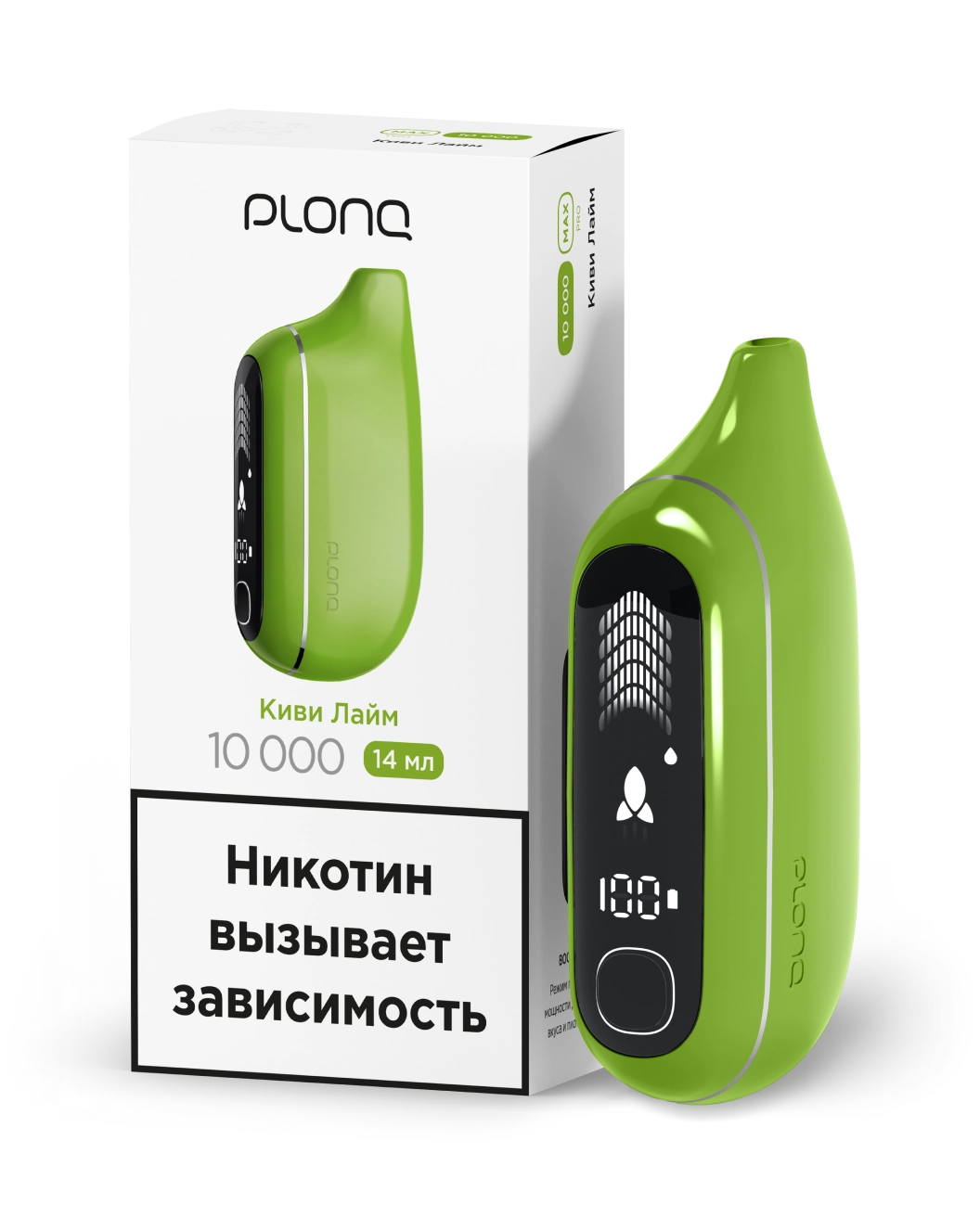картинка PLONQ Max Pro 10000 - Киви Лайм от магазина BigSmoke