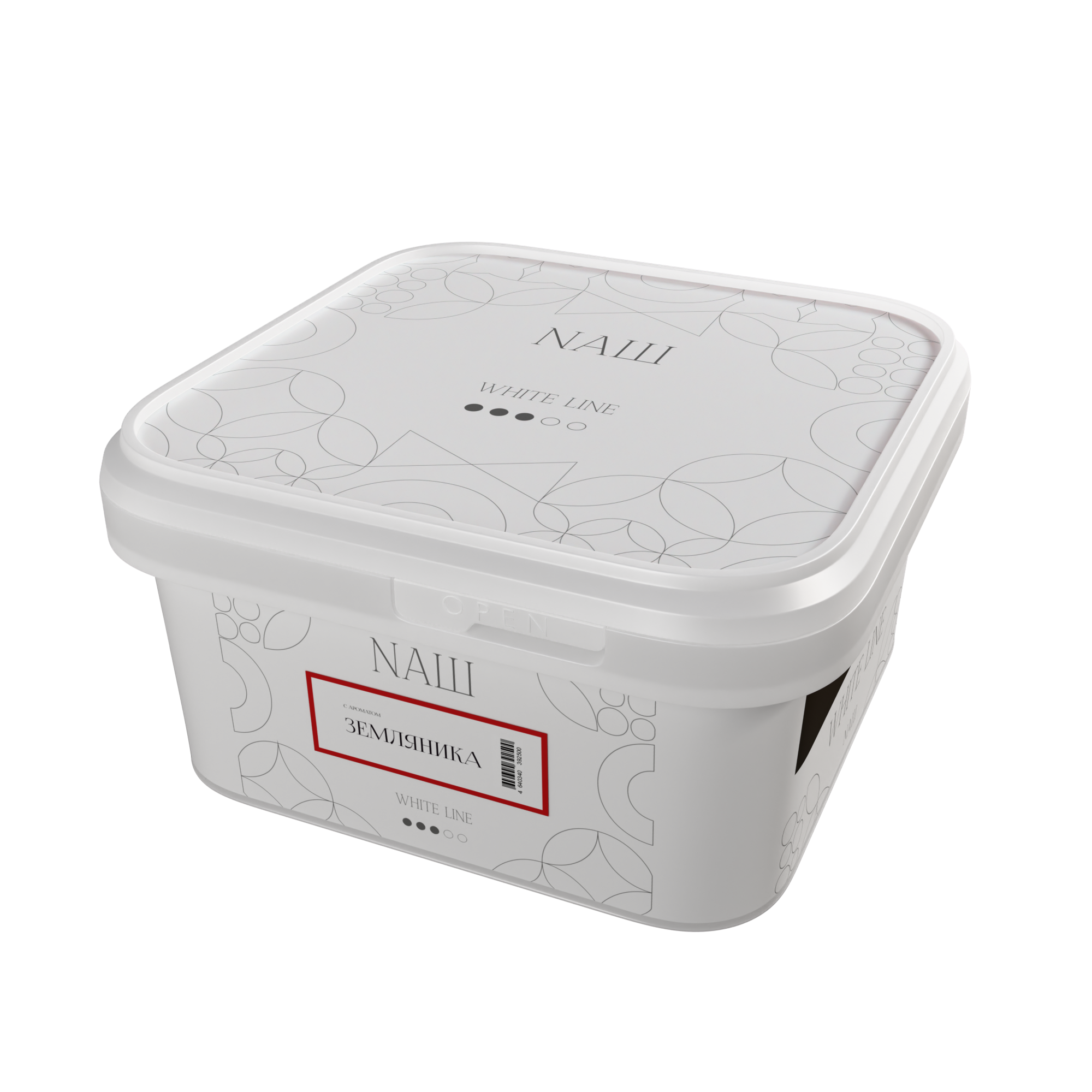 картинка Табак НАШ White - Земляника 200 гр. от магазина BigSmoke