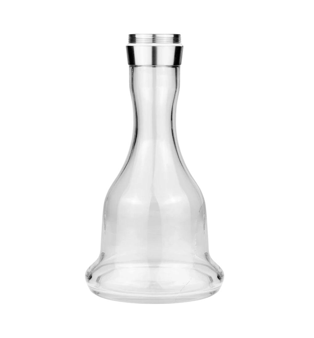 картинка Колба для Кальяна Hoob Bell Pro Прозрачный/Нержавеющая Сталь от магазина BigSmoke