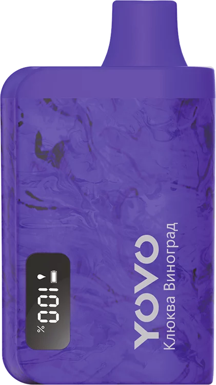 картинка YOVO 7000 - Клюква Виноград от магазина BigSmoke