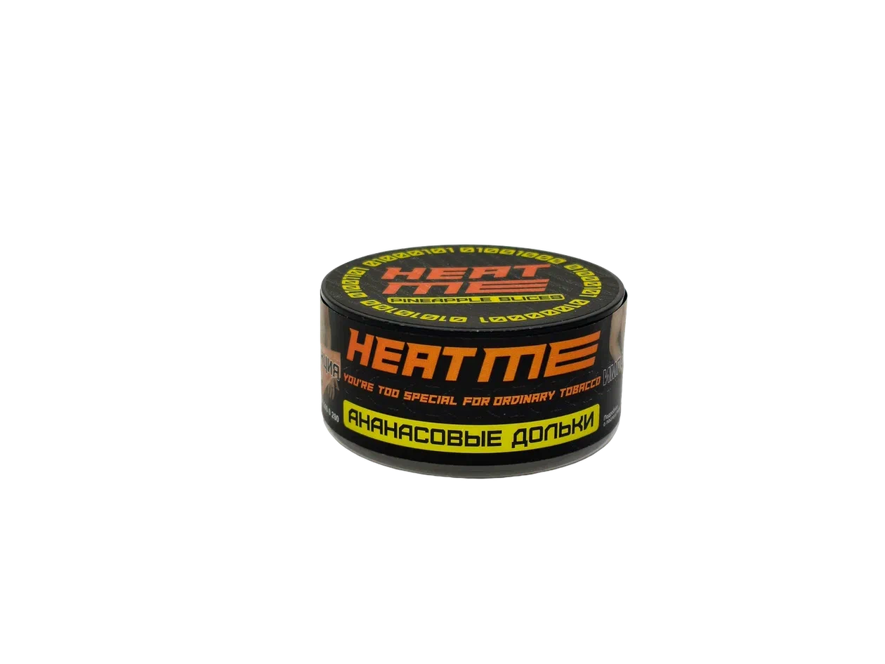 картинка Табак HEAT ME - Pineapple Slices (Ананасовые Дольки) 25 гр. от магазина BigSmoke
