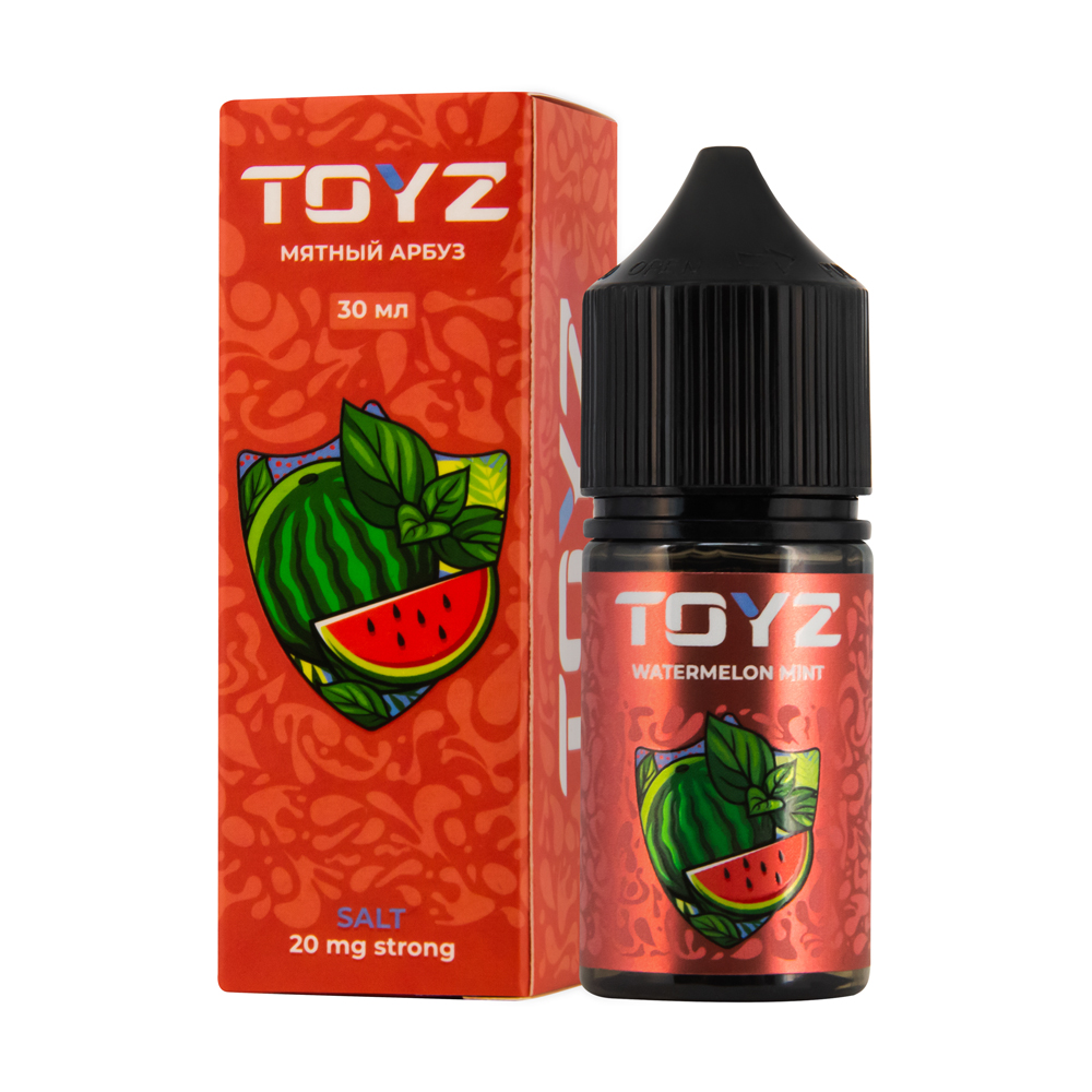 картинка Жидкость Toyz Watermelon mint 20 Strong мг/мл 30 мл от магазина BigSmoke