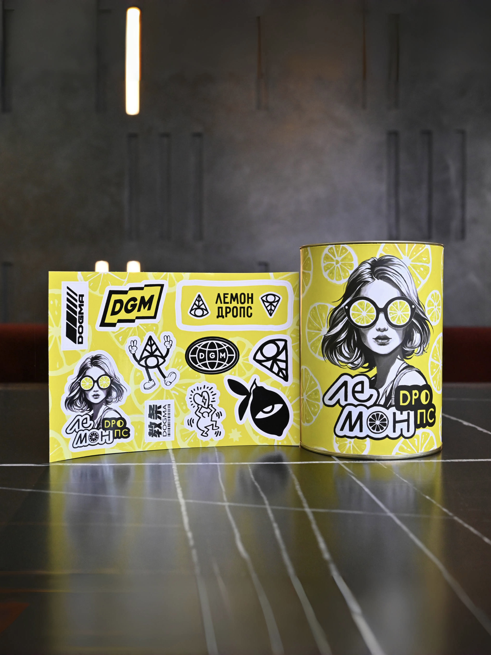 картинка Табак Dogma 100% - Лемон Дропс 160 гр. от магазина BigSmoke