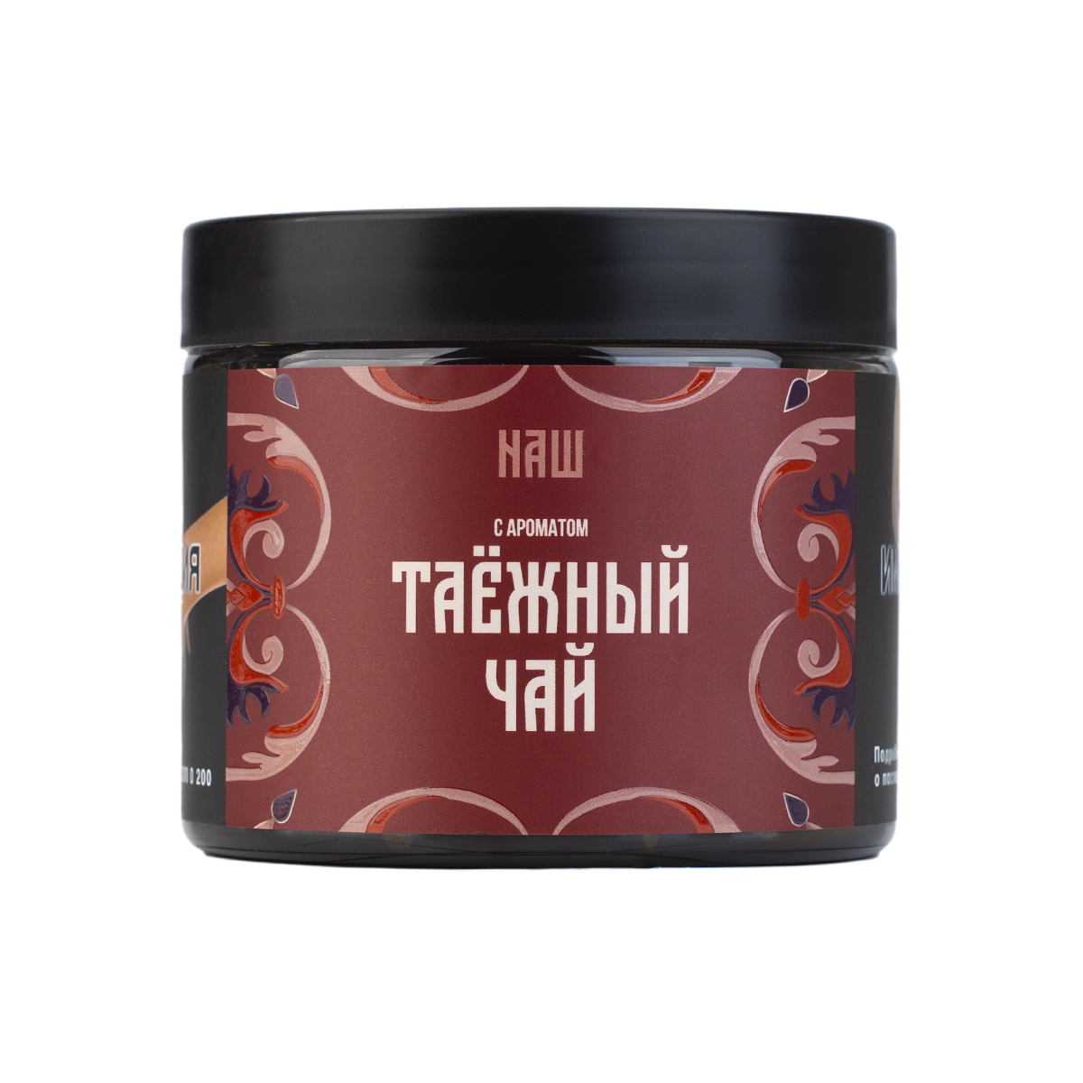 картинка Табак НАШ Black - Таежный Чай 200 гр. от магазина BigSmoke