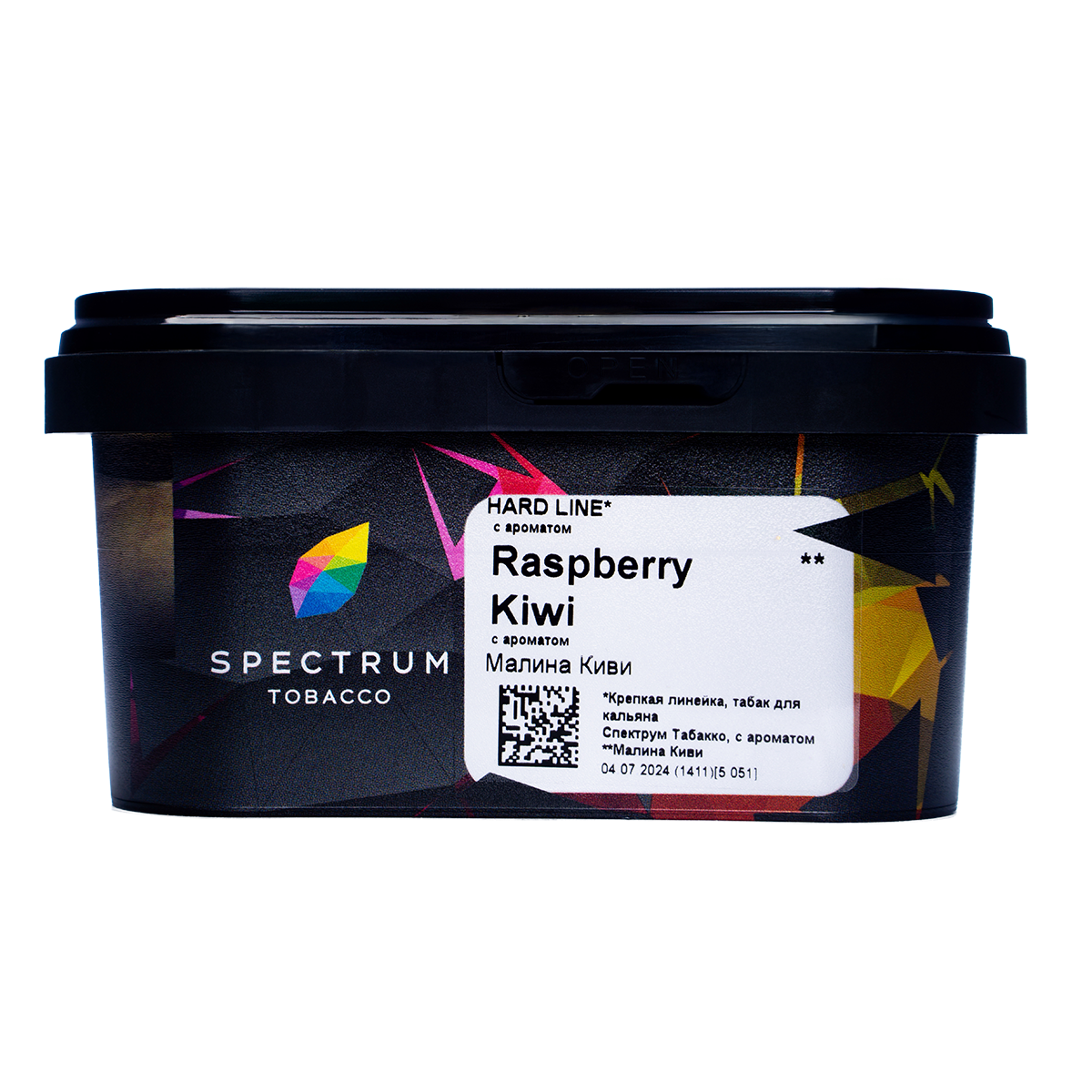 картинка Табак Spectrum Hard Line  – Raspberry Kiwi 200 гр. от магазина BigSmoke