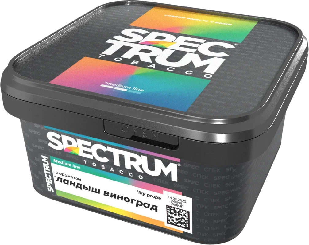 картинка Табак Spectrum Medium - Lily Grape 200 гр. от магазина BigSmoke