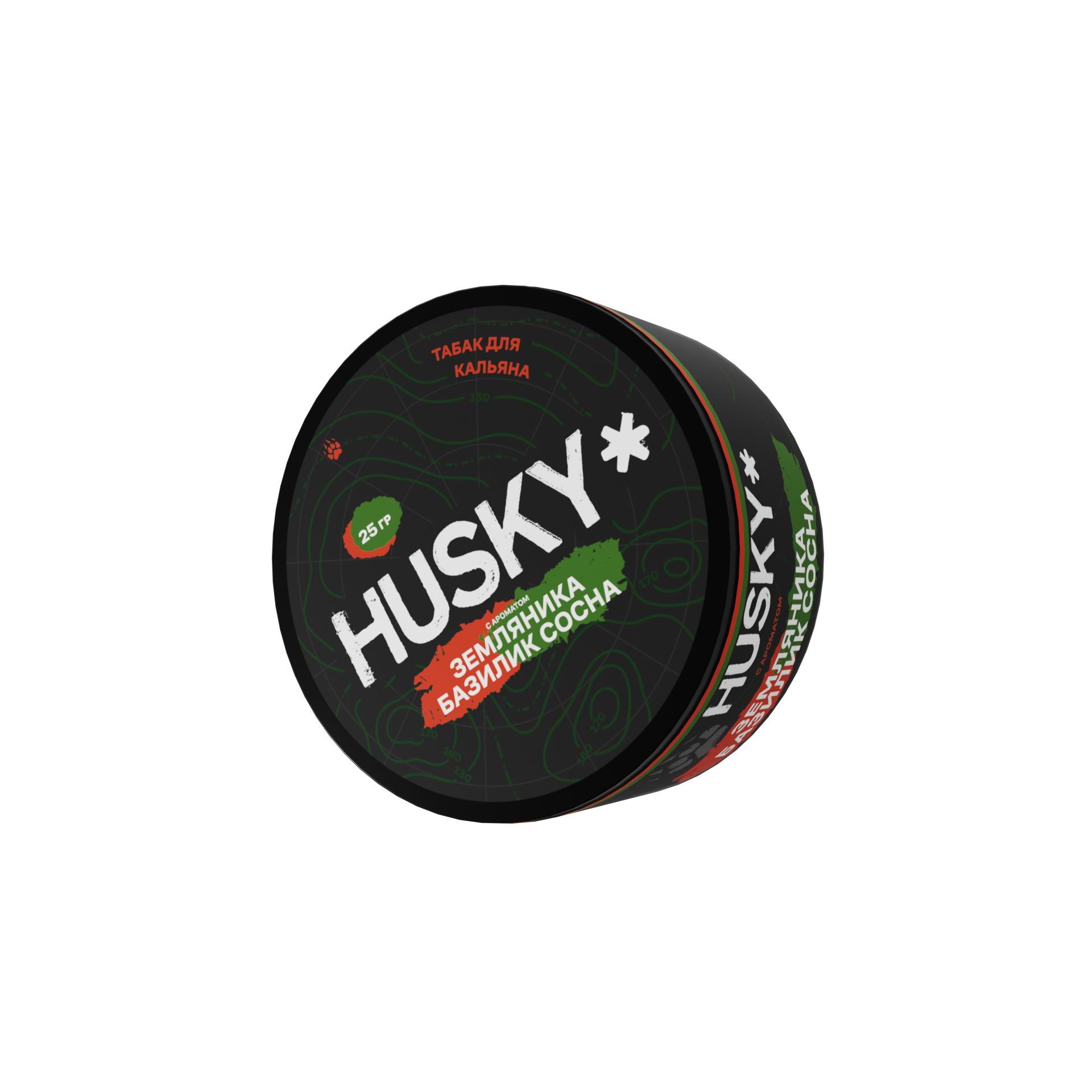 картинка Табак Husky - Nordstar (Земляника Базилик Сосна) 25 гр. от магазина BigSmoke