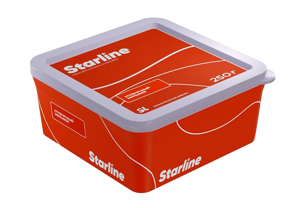 картинка Табак Starline - Клубничный Мильфей 250 гр. от магазина BigSmoke