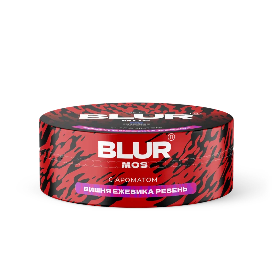 картинка Табак Blur Mos - Вишня Ежевика Ревень 25 гр. от магазина BigSmoke