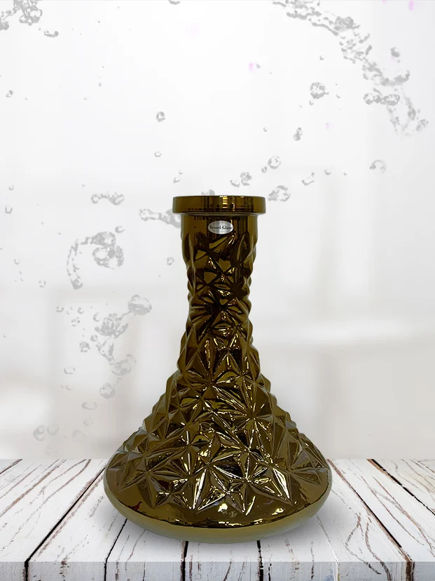 картинка Колба Vessel Glass Кристал (Золото) от магазина BigSmoke