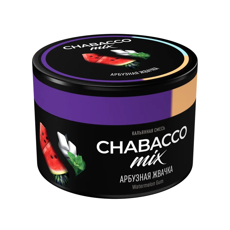 картинка Chabacco Mix Medium - Watermelon Gum 40 гр. от магазина BigSmoke