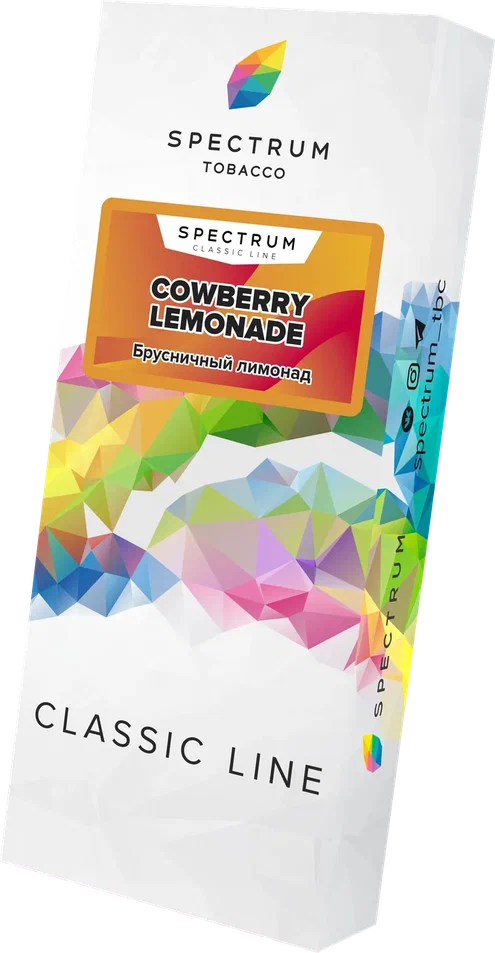 картинка Табак Spectrum Classic - Cowberry Lemonade 100 гр. от магазина BigSmoke