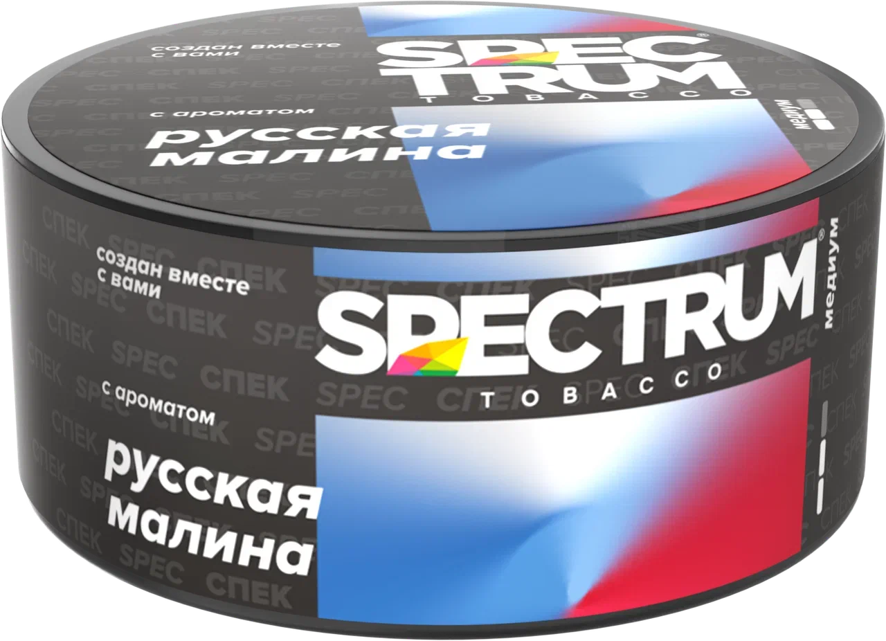 картинка Табак Spectrum Medium - Русская Малина 25 гр. от магазина BigSmoke