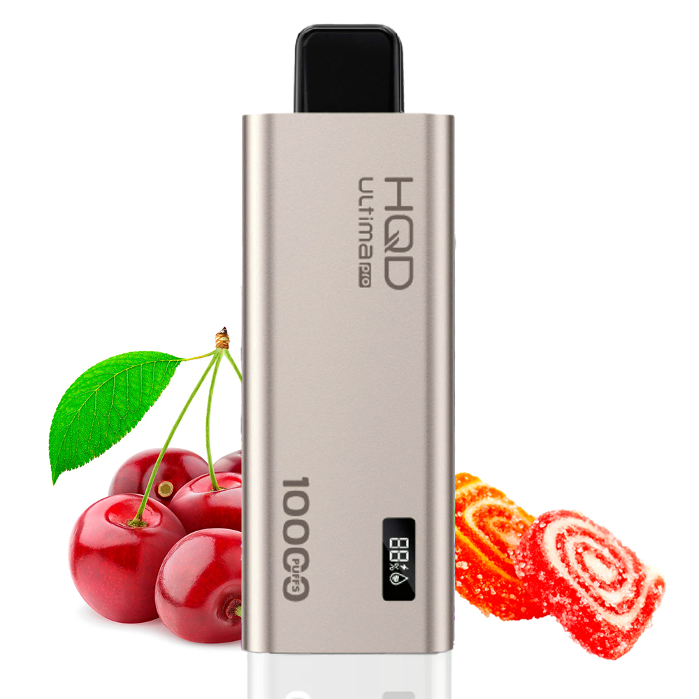 картинка HQD Ultima PRO 10000 - Кислый Вишневый Мармелад от магазина BigSmoke