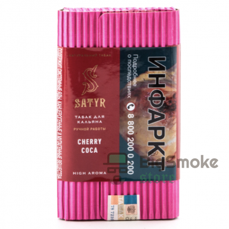 картинка Табак Satyr - Cherry Coca 100 гр. от магазина BigSmoke