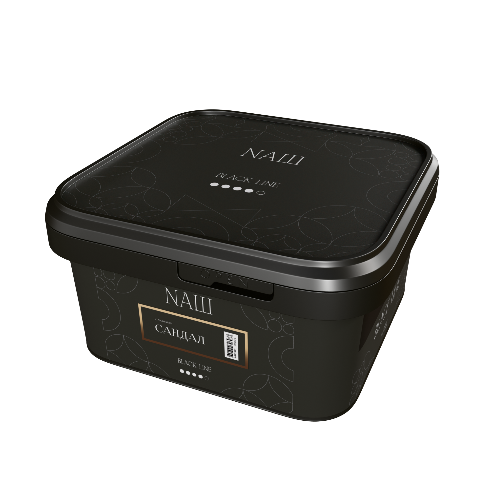 картинка Табак НАШ Black - Сандал 200 гр. от магазина BigSmoke