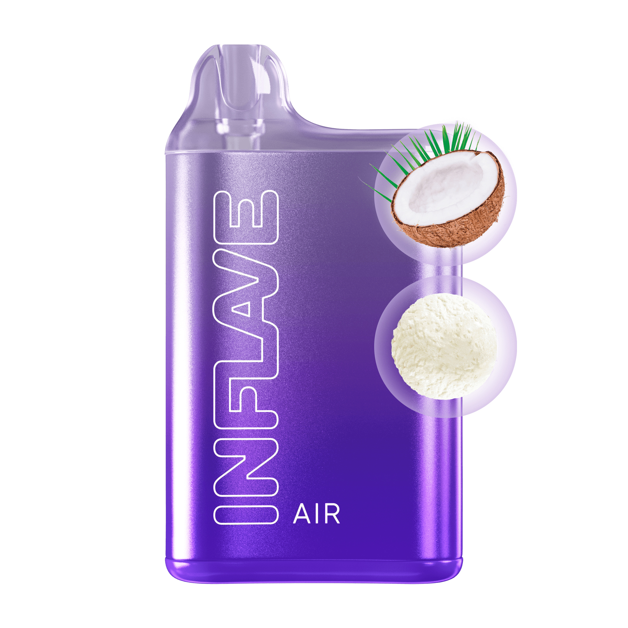 картинка Inflave Air 6000 - Кокосовое мороженое от магазина BigSmoke
