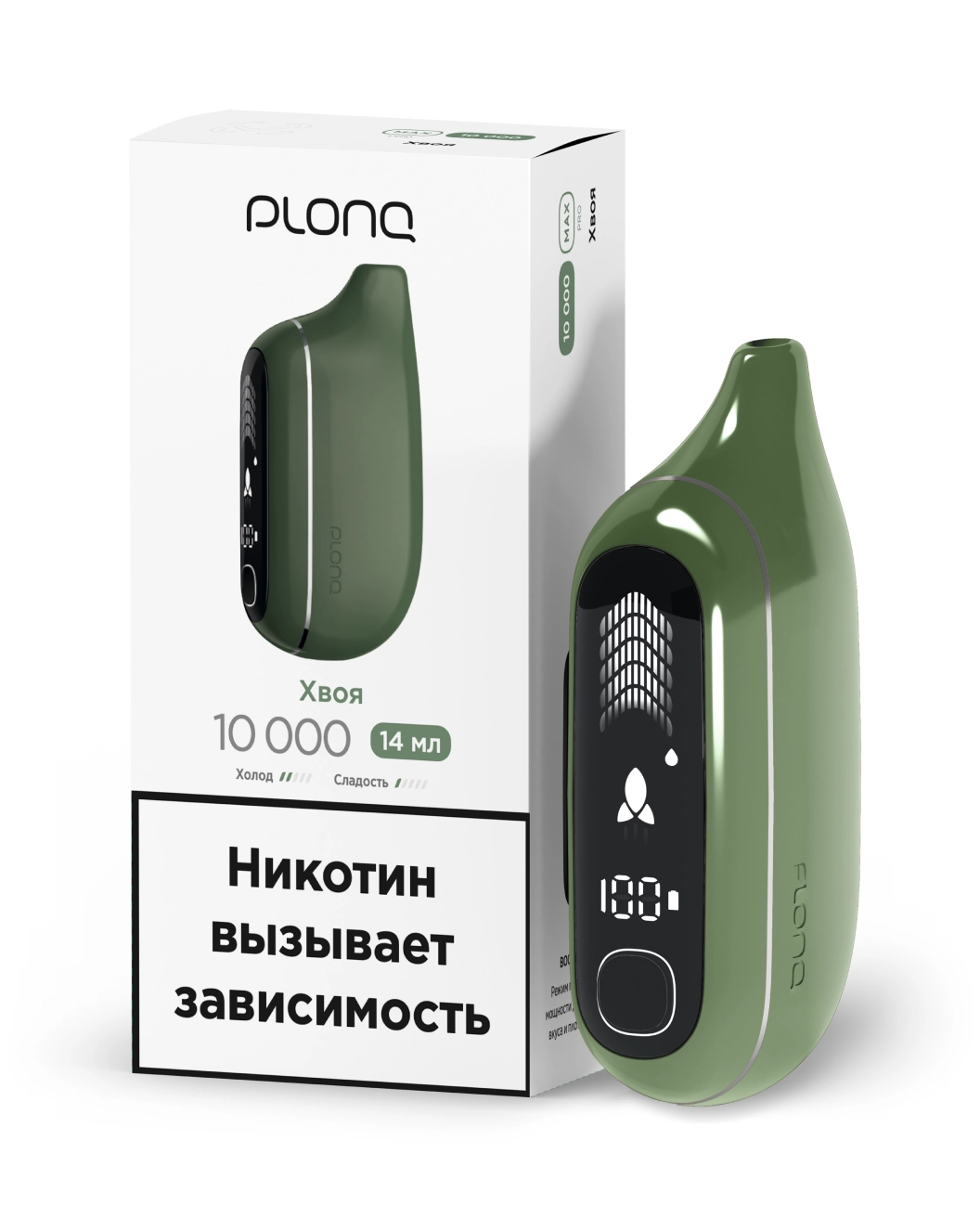 картинка PLONQ Max Pro 10000 - Хвоя от магазина BigSmoke