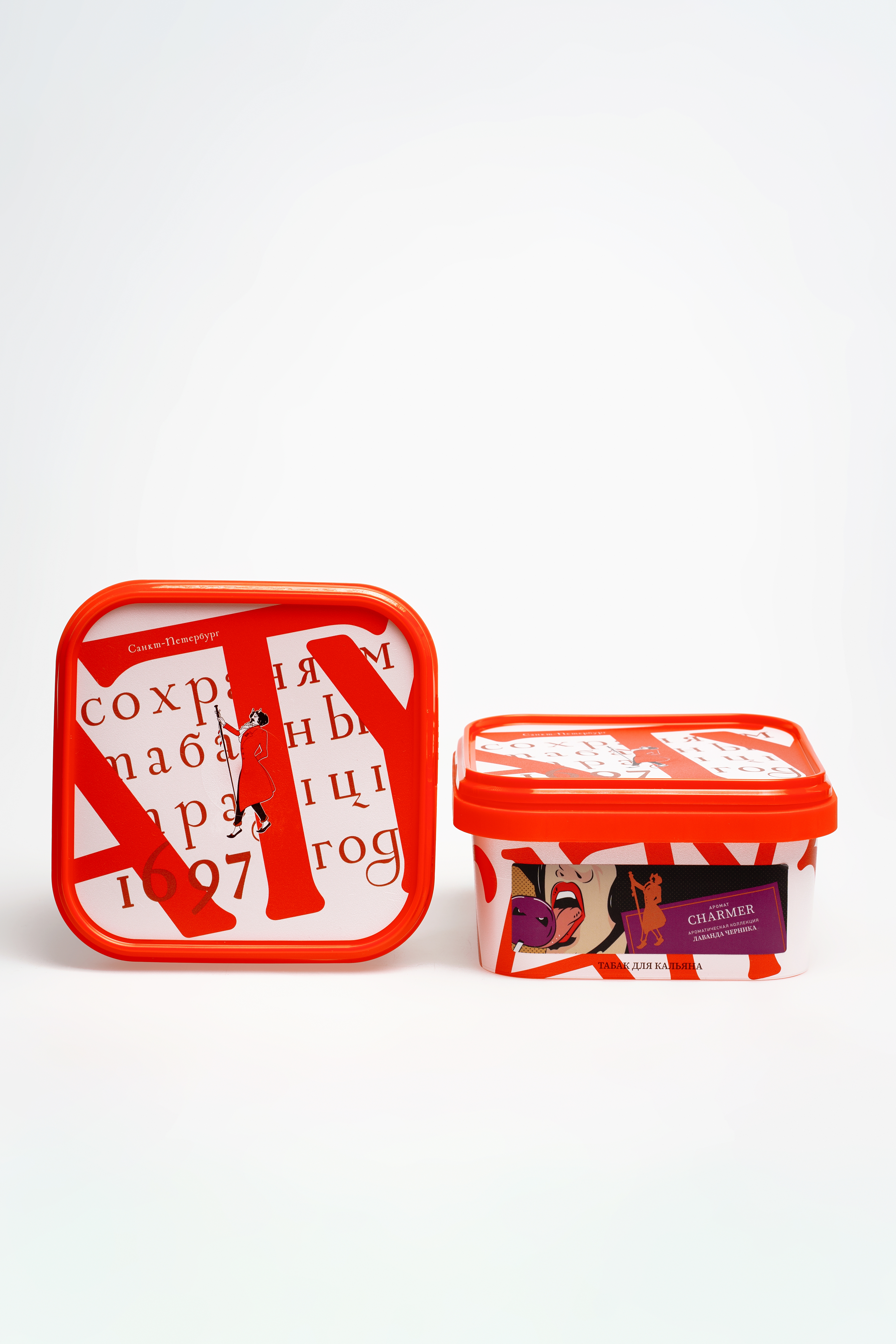 картинка Табак Satyr - Charmer (Лаванда Черника) 200 гр. от магазина BigSmoke