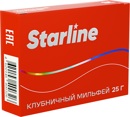картинка Табак Starline - Клубничный Мильфей 25 гр. от магазина BigSmoke