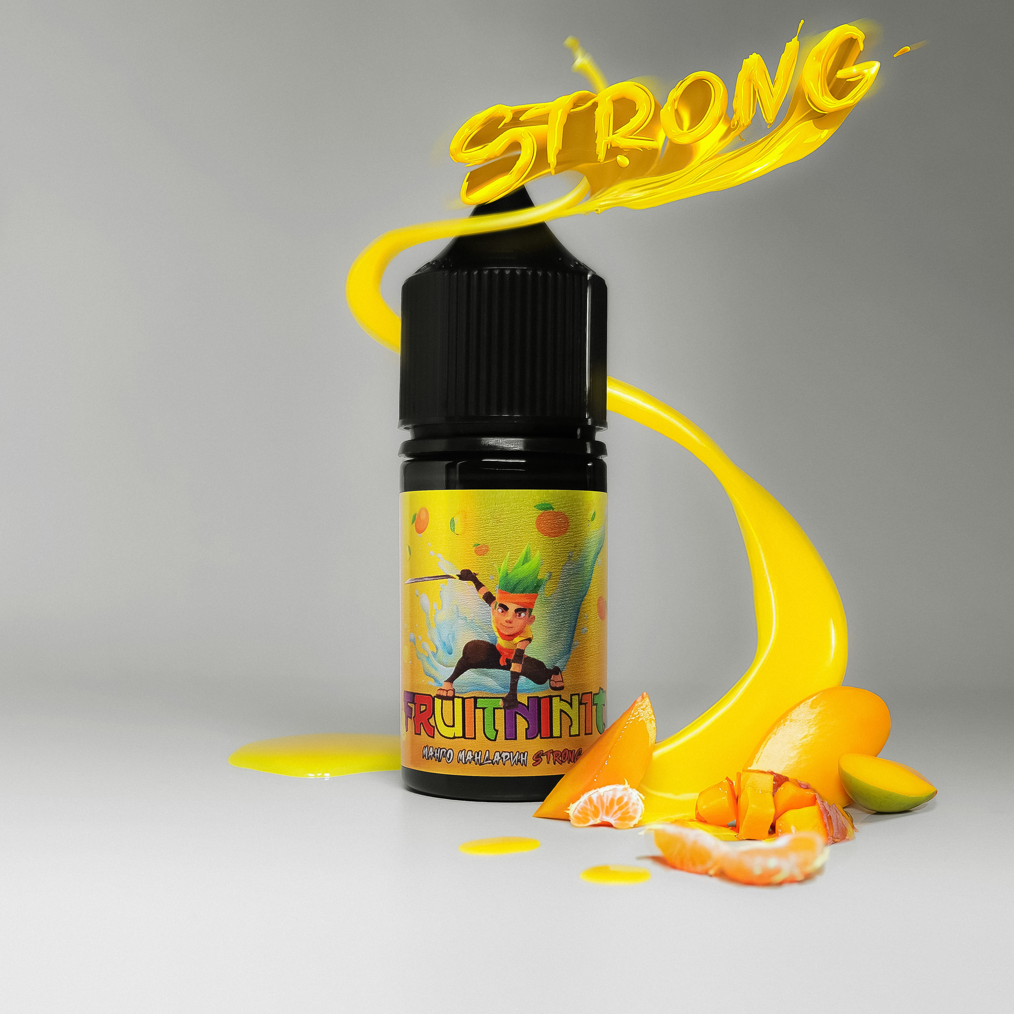 картинка Жидкость Fruit Ninja Strong - Манго Мандарин от магазина BigSmoke