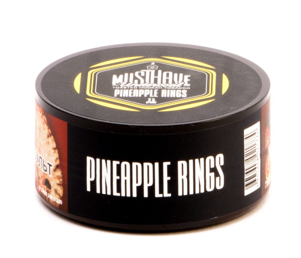 картинка Табак Must Have - Pineapple Rings 25 гр. от магазина BigSmoke