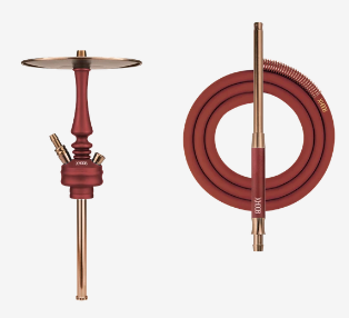 картинка Кальян Hoob - Mars Mini Wine Red/Bronze от магазина BigSmoke