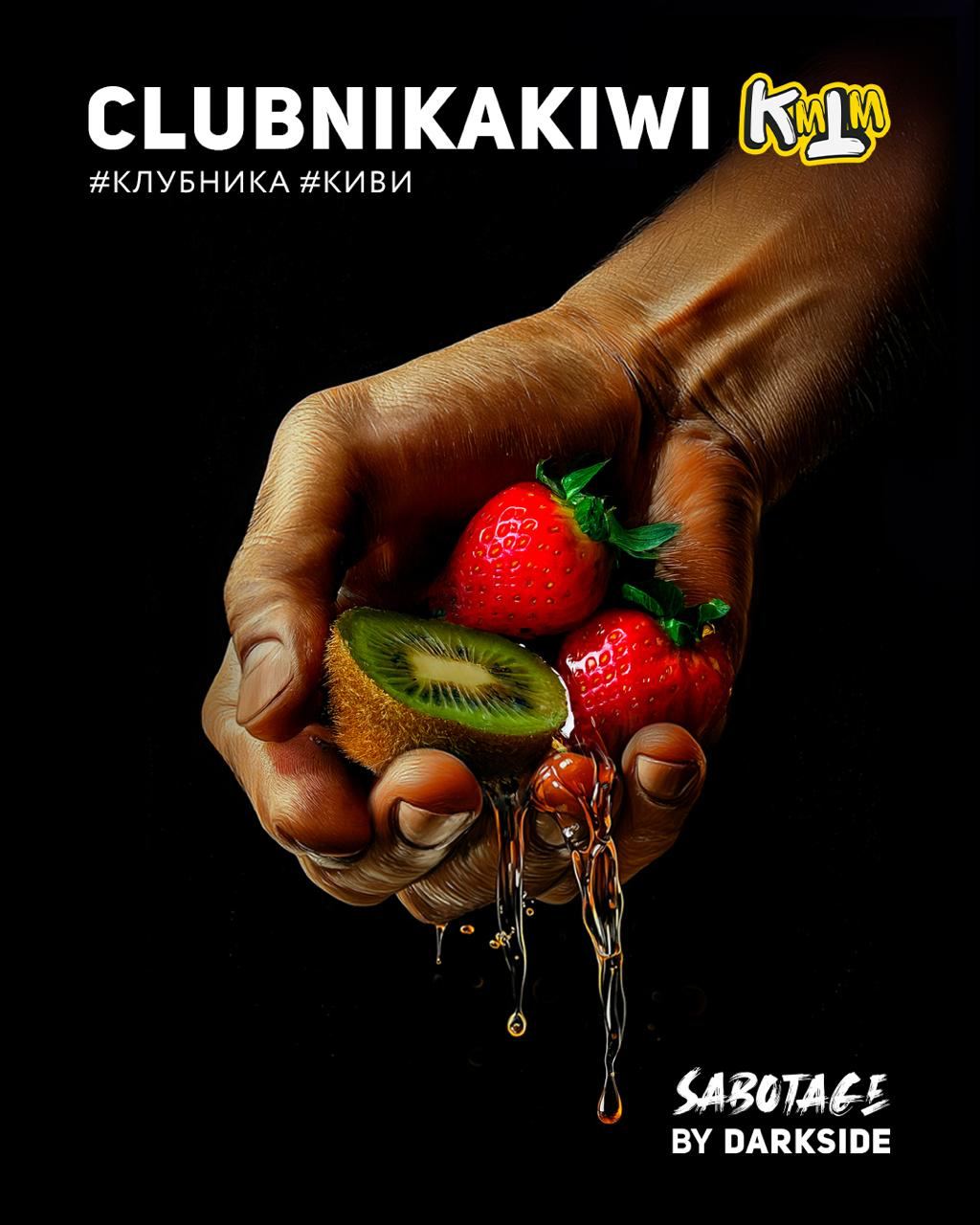 картинка Табак Darkside SABOTAGE - Clubnikakiwi 30 гр. от магазина BigSmoke