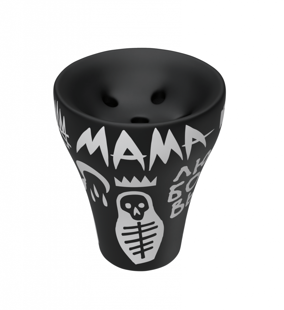 картинка Чаша ХЛГН - Россия Мама (Белая) от магазина BigSmoke