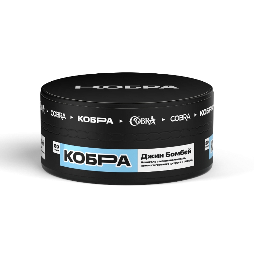картинка Табак Кобра - Джин Бомбей 80 гр. от магазина BigSmoke