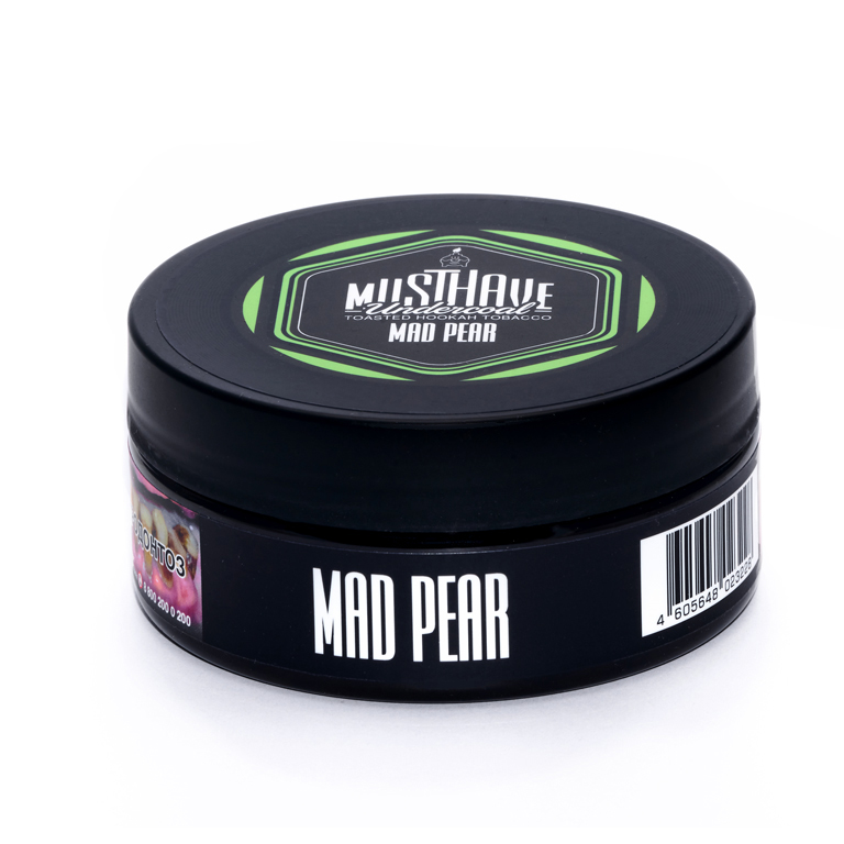 картинка Табак Must Have - С Ароматом Груши (Mad Pear) 125 гр. от магазина BigSmoke