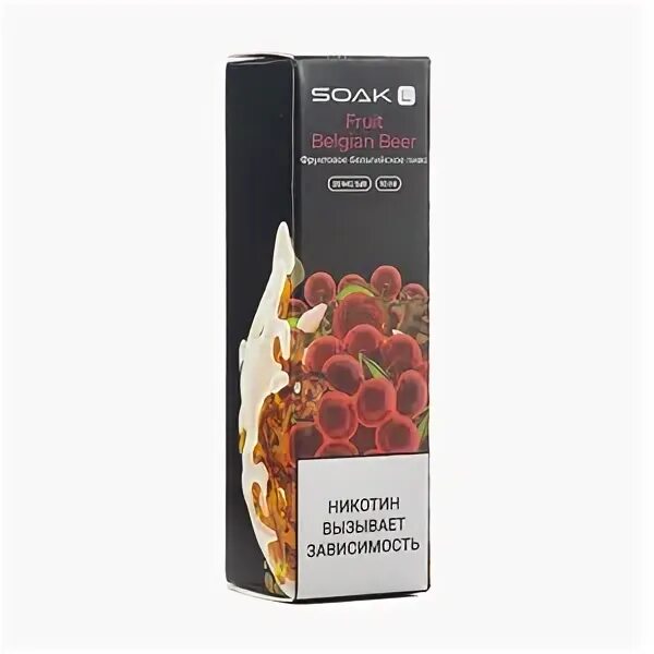 картинка SOAK L 10 мл. - Фруктовое Бельгийское Пиво от магазина BigSmoke