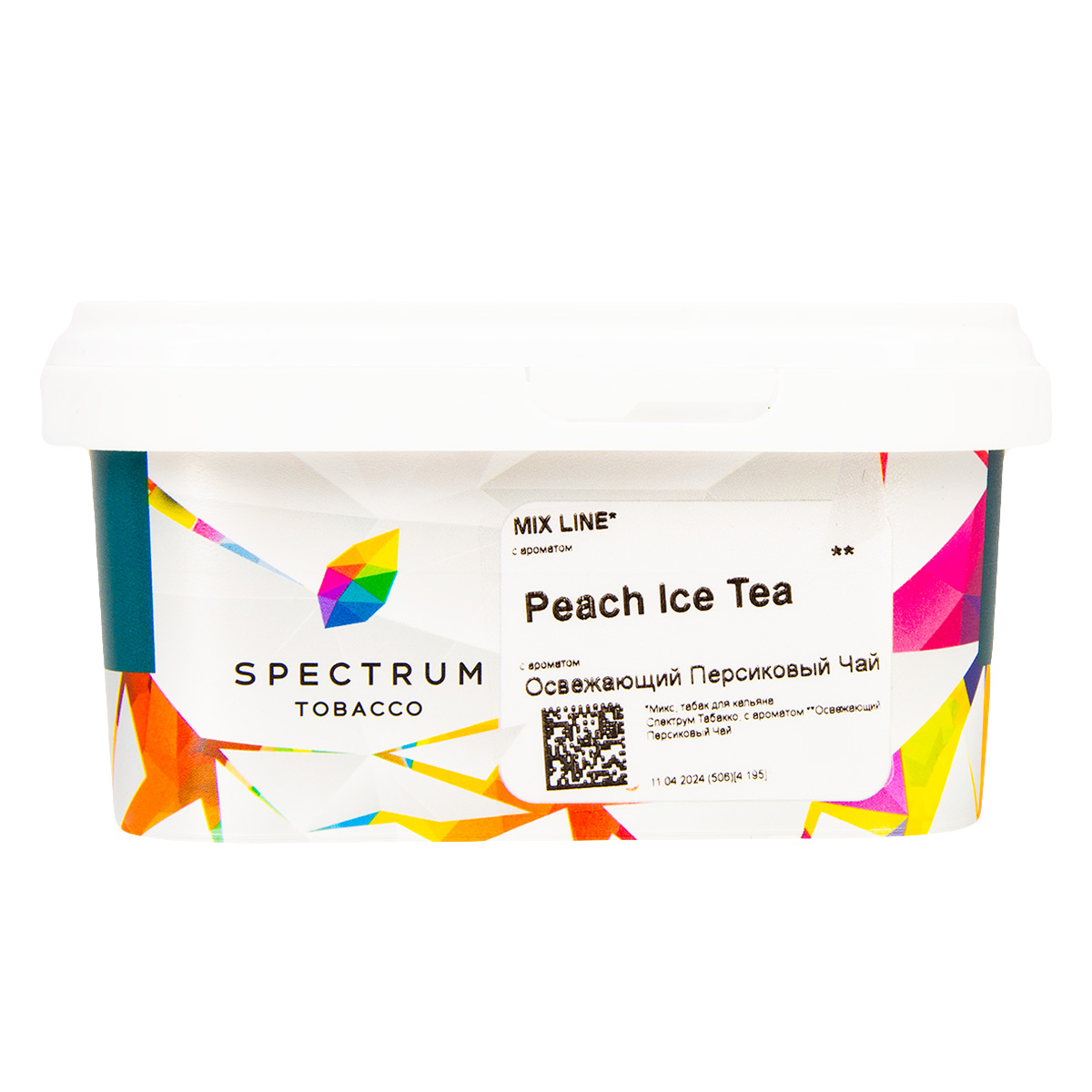 картинка Табак Spectrum Mix Line - Peach Ice Tea 200 гр. от магазина BigSmoke