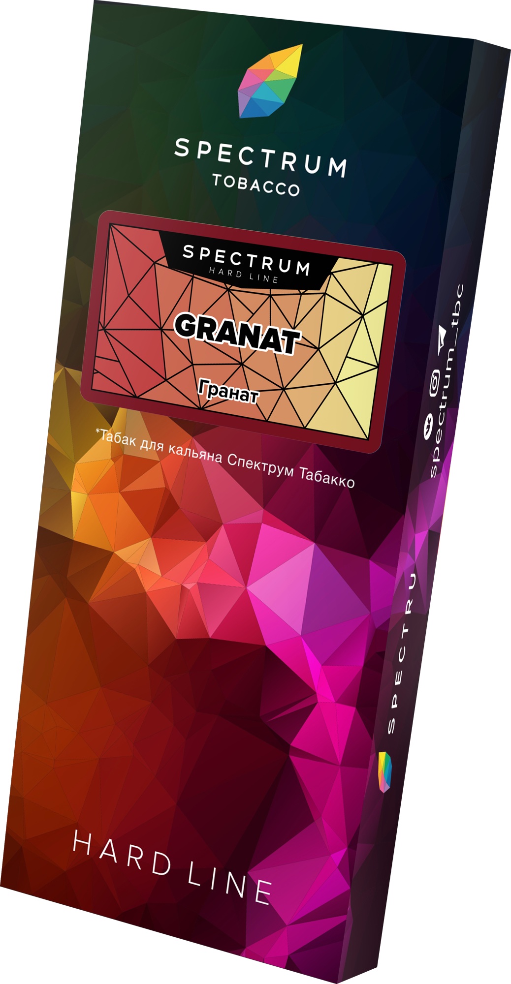 картинка Табак Spectrum Hard – Granat 100 гр. от магазина BigSmoke